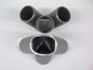 Preview: 6 Zylindersammler T4 Twin-Scroll für Rohrkrümmer CNC gefräst