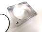 Preview: VR6 Drosselklappenflansch mit O-Ring und 76 oder 80mm Stutzen