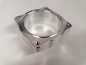 Preview: R32 Drosselklappenflansch mit O-Ring und 80 oder 90mm Stutzen