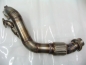 Preview: VR6 Turbo Hosenrohr / Downpipe 76mm