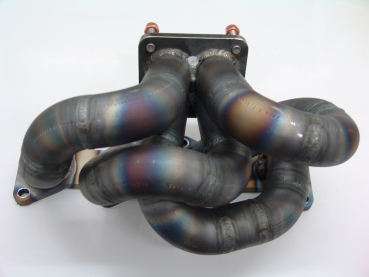 16V Turbo Twin-Scroll-Krümmer mit T4 Flansch