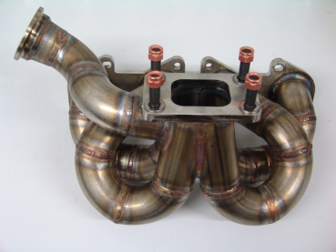 16V Turbokrümmer mit T3 Flansch und WG-Anschluss
