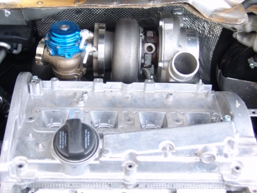 1.8t Turbokrümmer mit T3 Flansch und WG-Anschluss