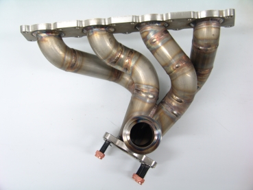 Längseinbau 1.8t Turbokrümmer mit T3 Flansch und WG-Anschluss