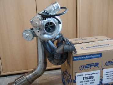 8V Turbokrümmer mit T25 Flansch