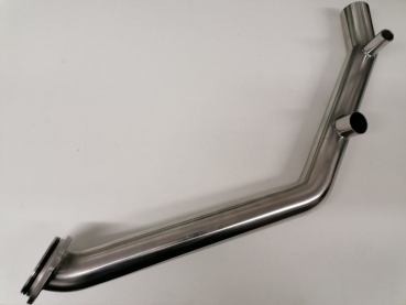 Edelstahl-Bypassrohr (jetzt neu, mit O-Ring)