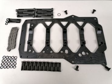 1.8T Billet Blockversteifungsplatte mit 12.9 Schrauben