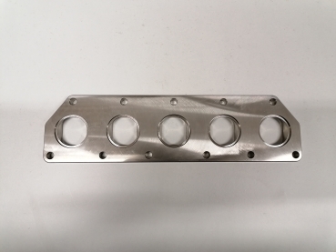 VR5 V5 2.3L Krümmer Flansch CNC gefräst