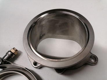 Garrett GT25-28R 3" (76mm) V-Band 5-Loch Verschraubung