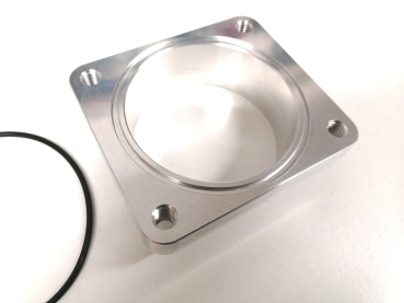 VR6 Drosselklappenflansch mit O-Ring und 76 oder 80mm Stutzen