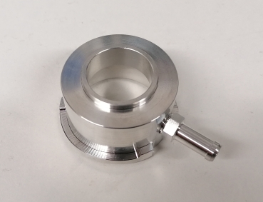 Preview: Aluminium Anschweißflansch für Wasserkühler