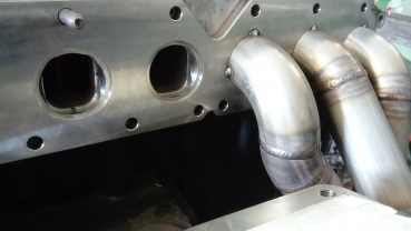 R32 Krümmerflansch CNC gefräst