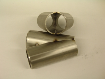 4 Zylindersammler T3/T4 Twin-Scroll für Rohrkrümmer CNC gefräst