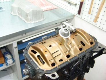 Preview: Ölwannendichtung mit Schwallblech