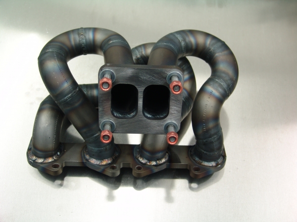 16V Turbo Twin-Scroll-Krümmer mit T4 Flansch