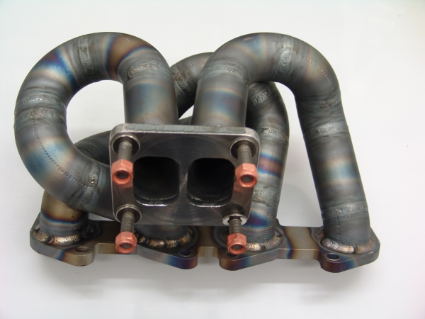 16V Turbo Twin-Scroll-Krümmer mit T4 Flansch