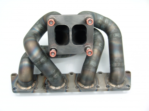 1.8T Turbokrümmer mit T4 Twin Scroll Flansch