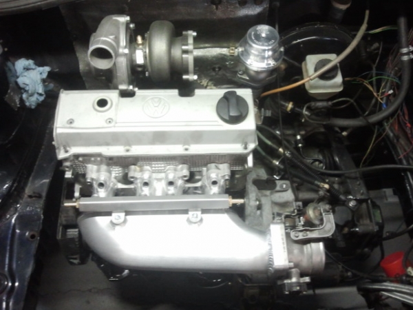 8V Turbo Ansaugbrücke