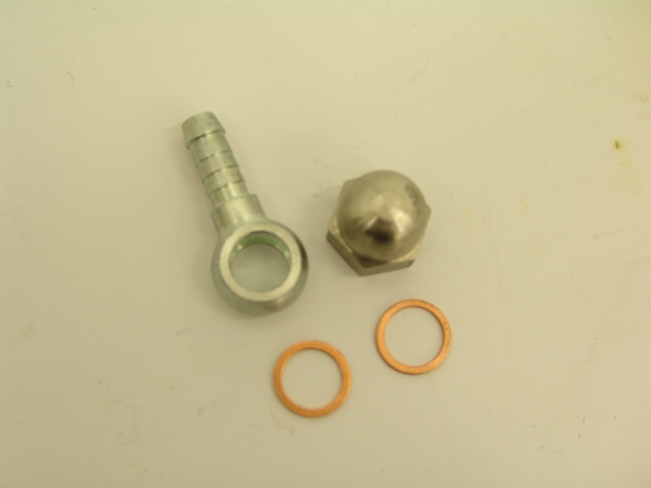 8mm Schlauchverbinder mit M12x1,5mm Gewinde