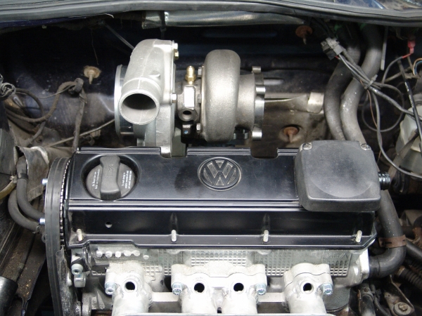 8V Turbokrümmer mit T3 Flansch