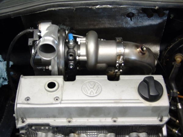 8V Turbokrümmer mit T25 Flansch