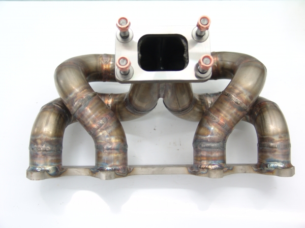 8V Turbokrümmer mit T3 Flansch