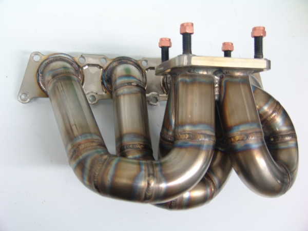 1.8T Turbokrümmer mit T4 Twin Scroll Flansch