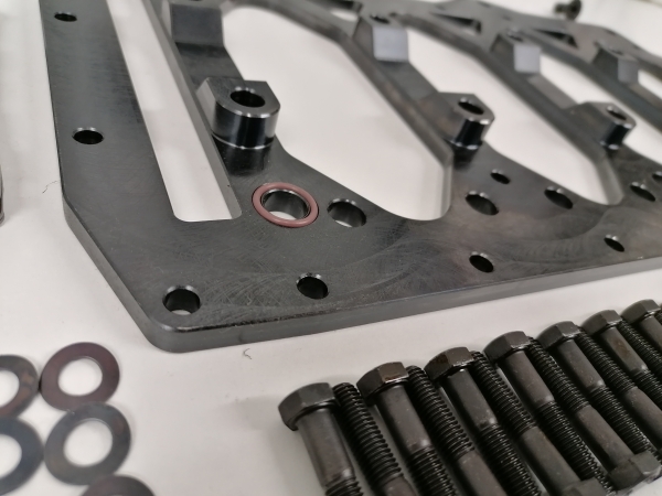 1.8T Billet Blockversteifungsplatte mit 12.9 Schrauben