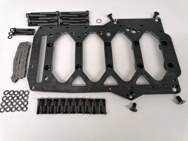 1.8T Billet Blockversteifungsplatte mit 12.9 Schrauben