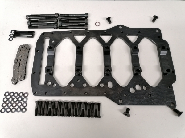 1.8T Billet Blockversteifungsplatte mit 12.9 Schrauben