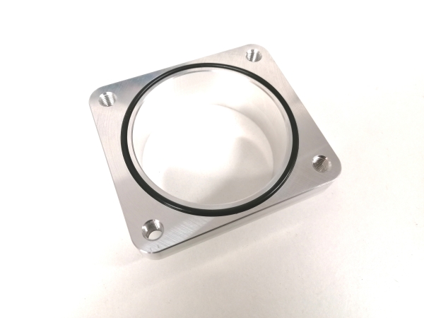 VR6 Drosselklappenflansch mit O-Ring und 76 oder 80mm Stutzen