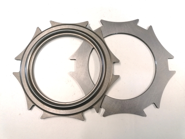 Tilton / AK Racing Ultra High Ratio 1238NM Anpressplatte mit Zwischenplatte für Zweischeibenkupplung