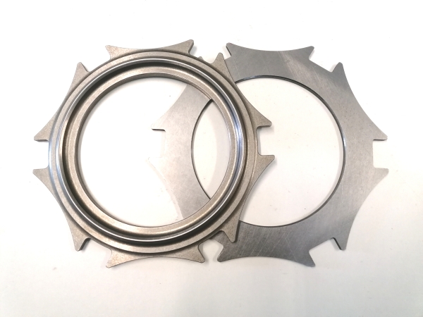 Tilton / AK Racing Ultra High Ratio 925NM Anpressplatte mit Zwischenplatte für Zweischeibenkupplung