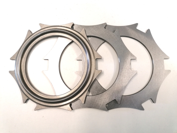 Tilton / AK Racing Ultra High Ratio 1550NM Anpressplatte mit Zwischenplatten für Dreischeibenkupplung