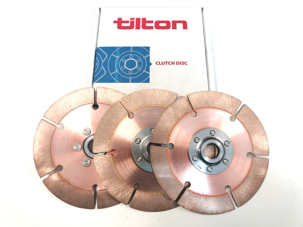 Tilton Kupplungsscheiben für 185mm Dreischeibenkupplung Verzahnung 23x3,14 für 02M, 02Q, 01E Getriebe