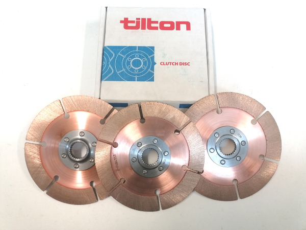 Tilton Kupplungsscheiben für 185mm Dreischeibenkupplung Verzahnung 1-5/32 x 26 Tiguan
