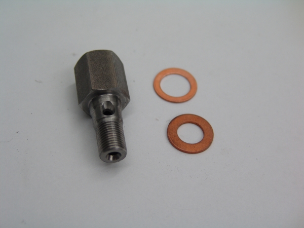 Öladapterschraube mit M10x1 Gewinde