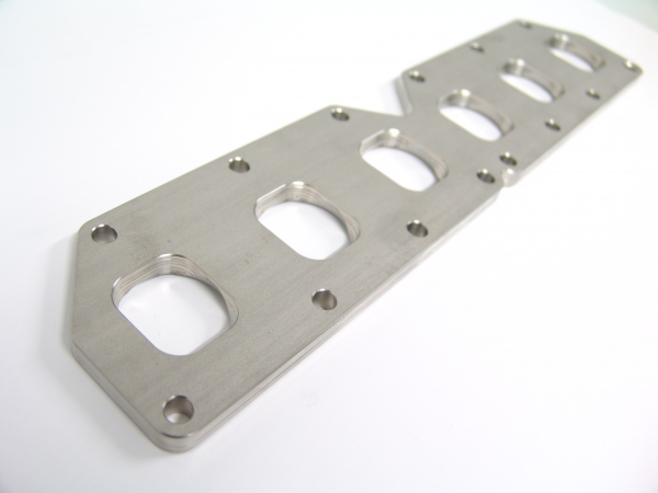 R32 Krümmerflansch CNC gefräst