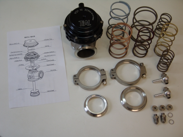 Tial MV-R 44mm Wastegate, Wassergekühlt