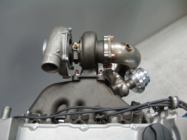 VR6 Turbo Hosenrohr / Downpipe 76mm