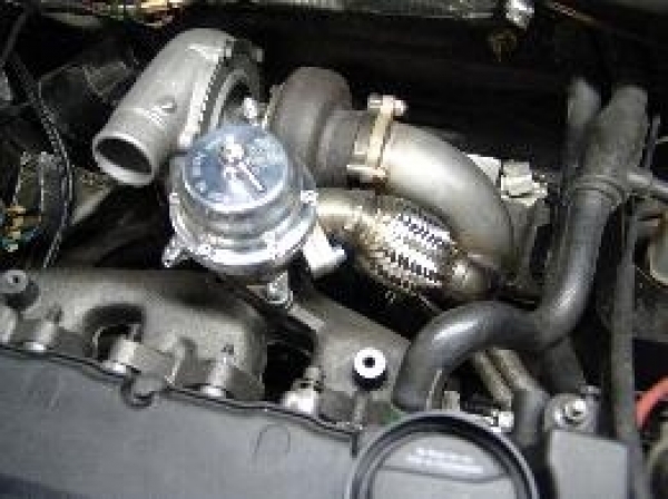 VR6 Turbo Hosenrohr 76mm