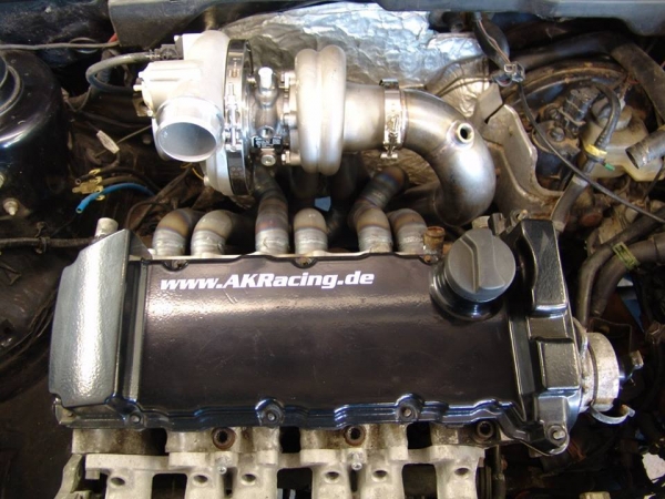 VR6 Stoßaufladungskrümmer mit T4-Flansch